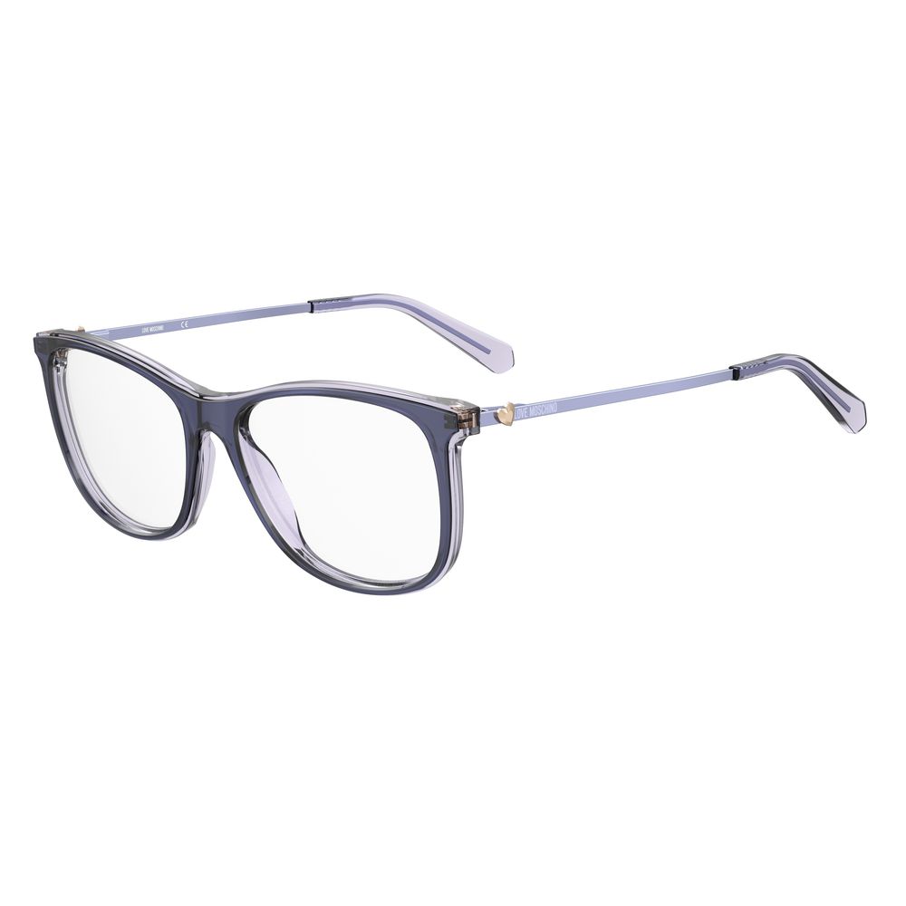 Love Moschino Brille aus Acetat in Lila (Gestell)