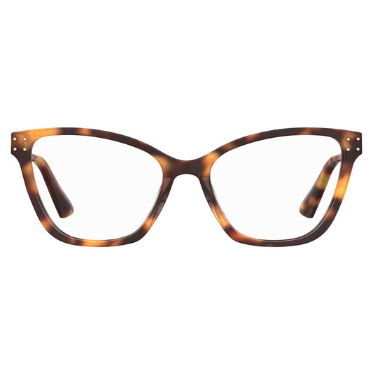 Moschino Braune Acetat-Brille (Gestell)
