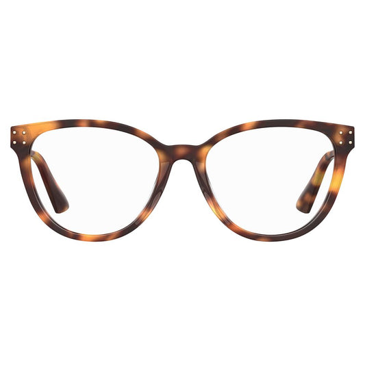 Moschino Braune Acetat-Brille (Gestell)