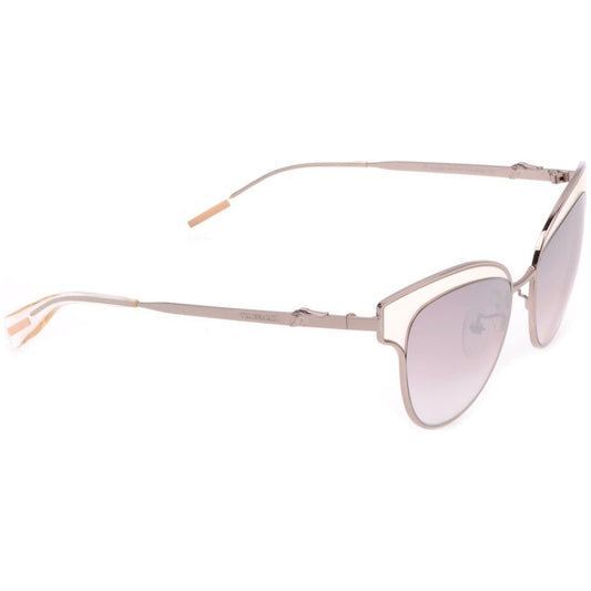 Trussardi – Sonnenbrille aus silbernem Metall