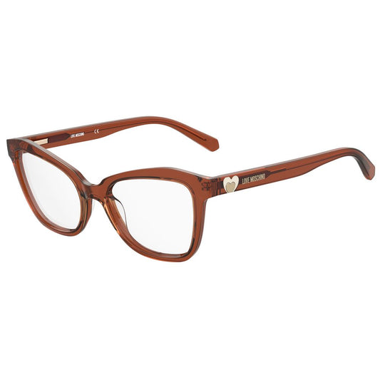 Love Moschino – Gelbe Acetat-Brille