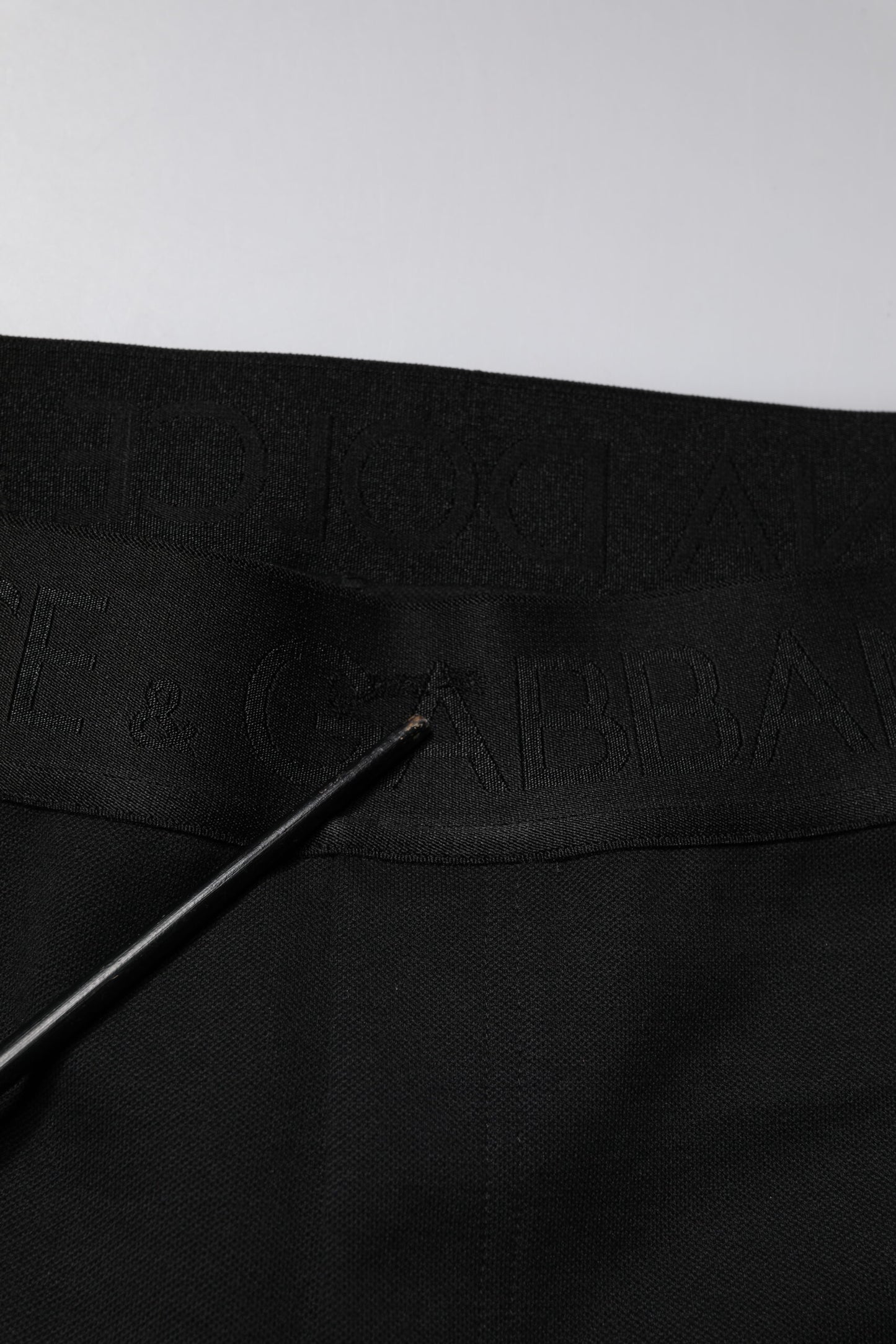 Dolce &amp; Gabbana Schwarze Jogginghose aus Baumwolle für Herren