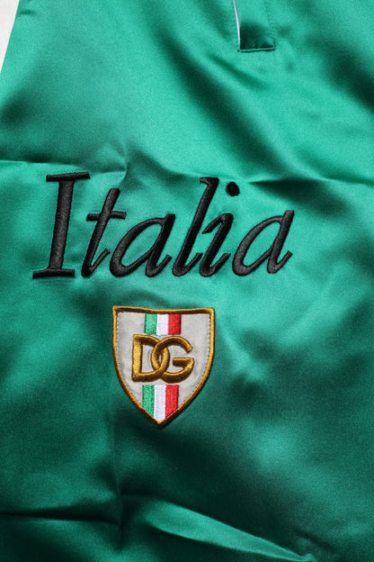 Dolce &amp; Gabbana Mehrfarbige Italia-Bermudashorts aus Polyester