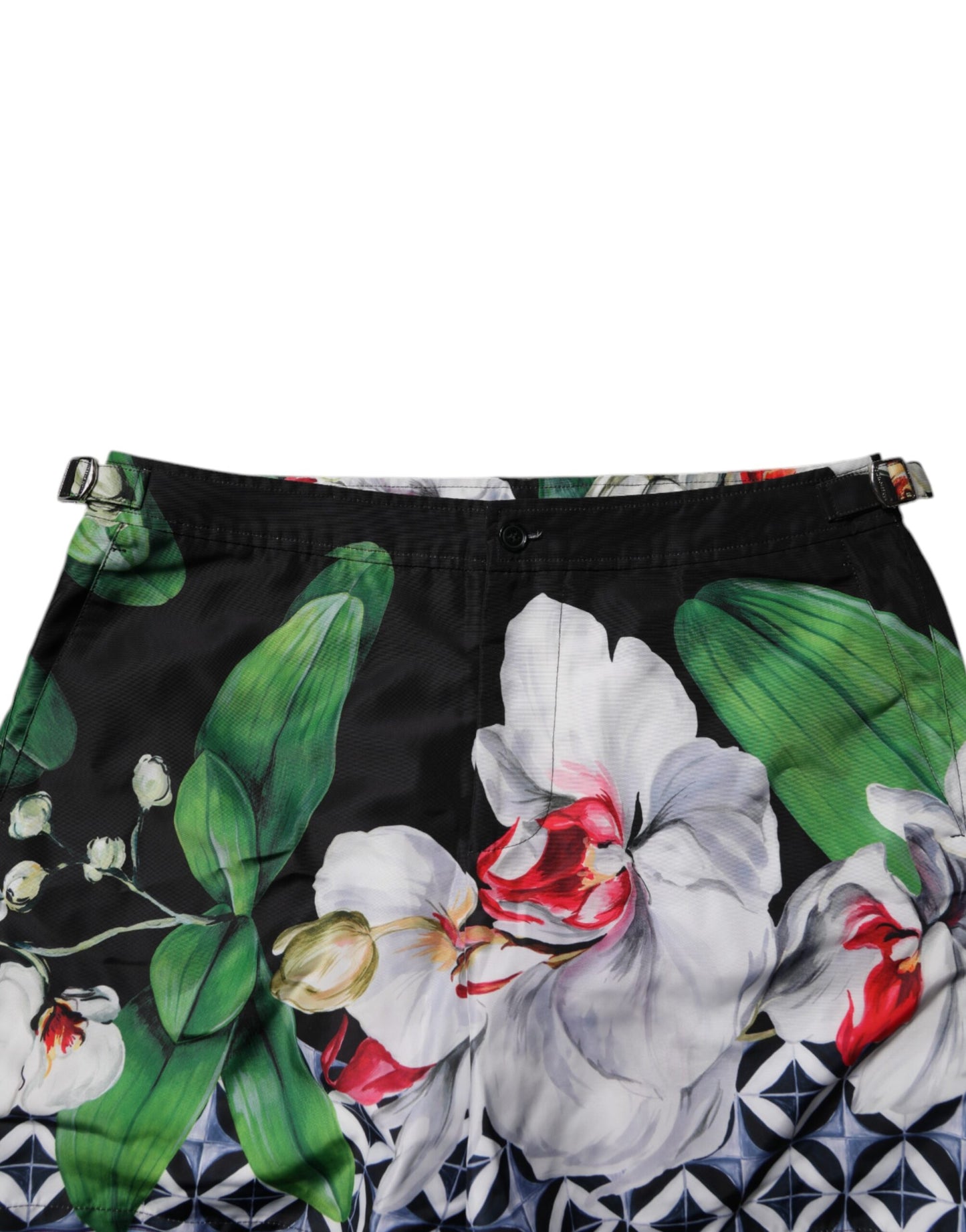 Dolce &amp; Gabbana Mehrfarbige Bermudashorts aus Polyester mit Blumenmuster für Herren