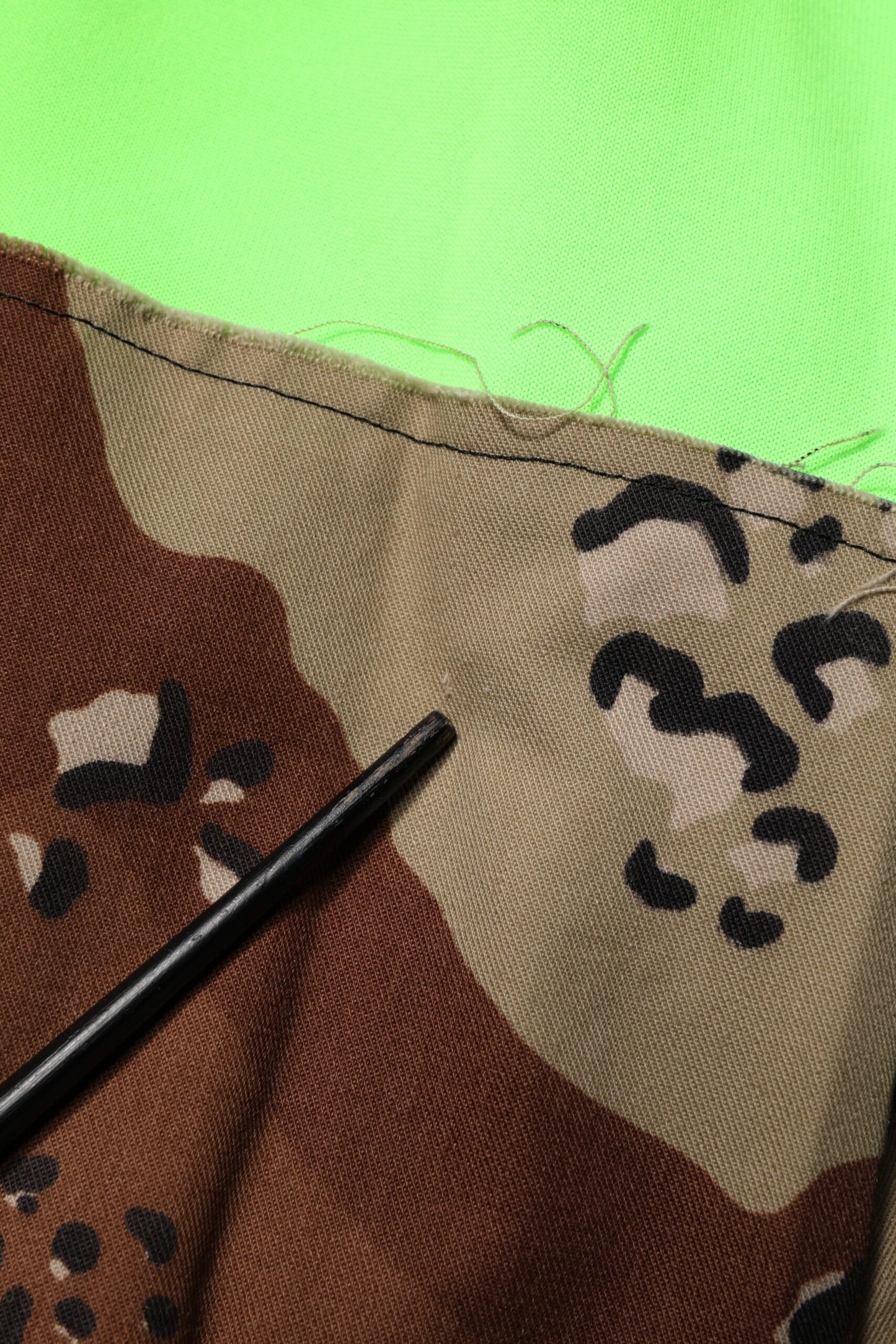 Dolce &amp; Gabbana – Grüne Cargo-Bermudashorts mit Patchwork