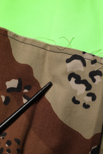 Dolce &amp; Gabbana – Grüne Cargo-Bermudashorts mit Patchwork