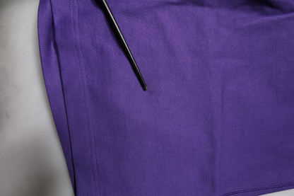 Dolce &amp; Gabbana Lila Baumwolle Herren Bermuda Sweatshorts Shorts