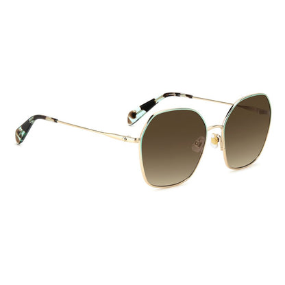Kate Spade – Blaue Sonnenbrille aus Metall