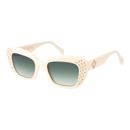 Maje Creme Damen Sonnenbrille