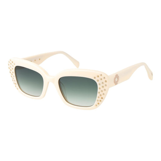 Maje Creme Damen Sonnenbrille