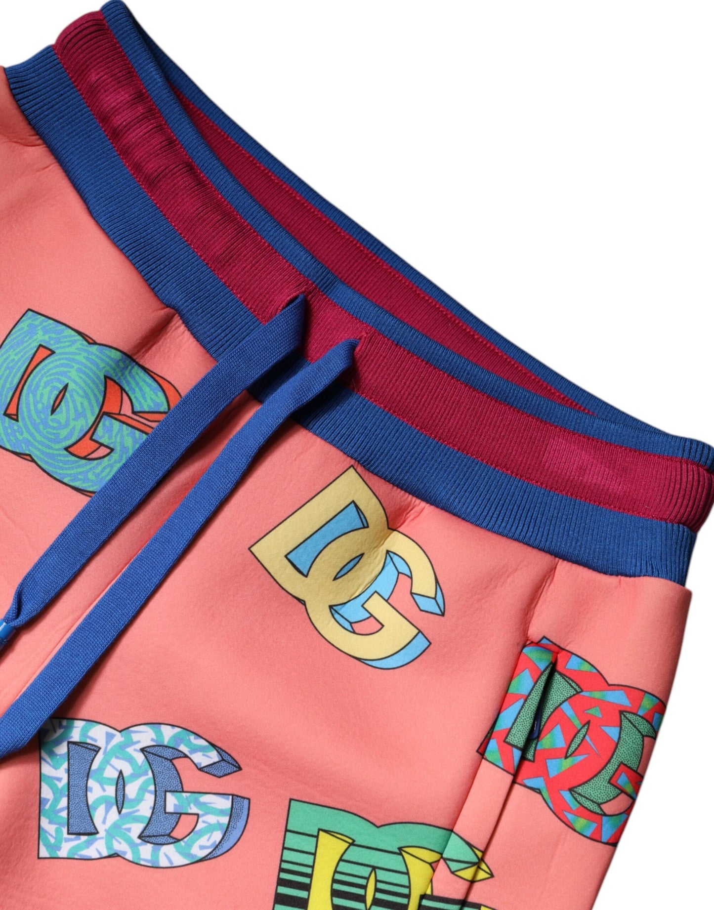 Dolce &amp; Gabbana – Jogginghose mit Logo-Monogramm in Rosa