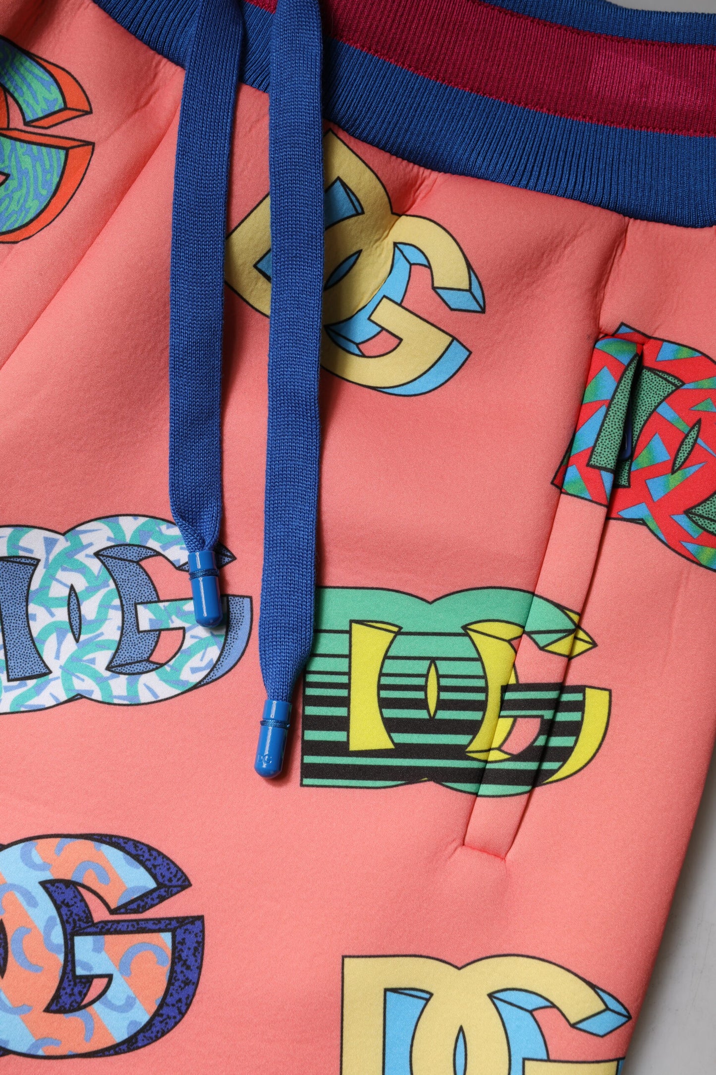 Dolce &amp; Gabbana – Jogginghose mit Logo-Monogramm in Rosa