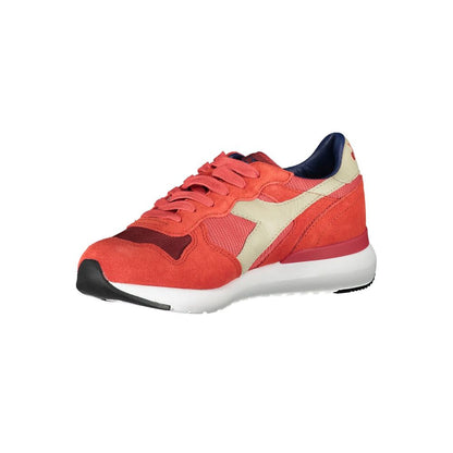 Diadora Damen-Sneaker aus rotem Leder