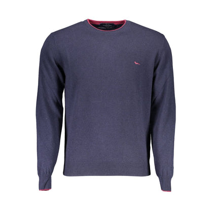 Harmont &amp; Blaine Blauer Wollpullover für Herren