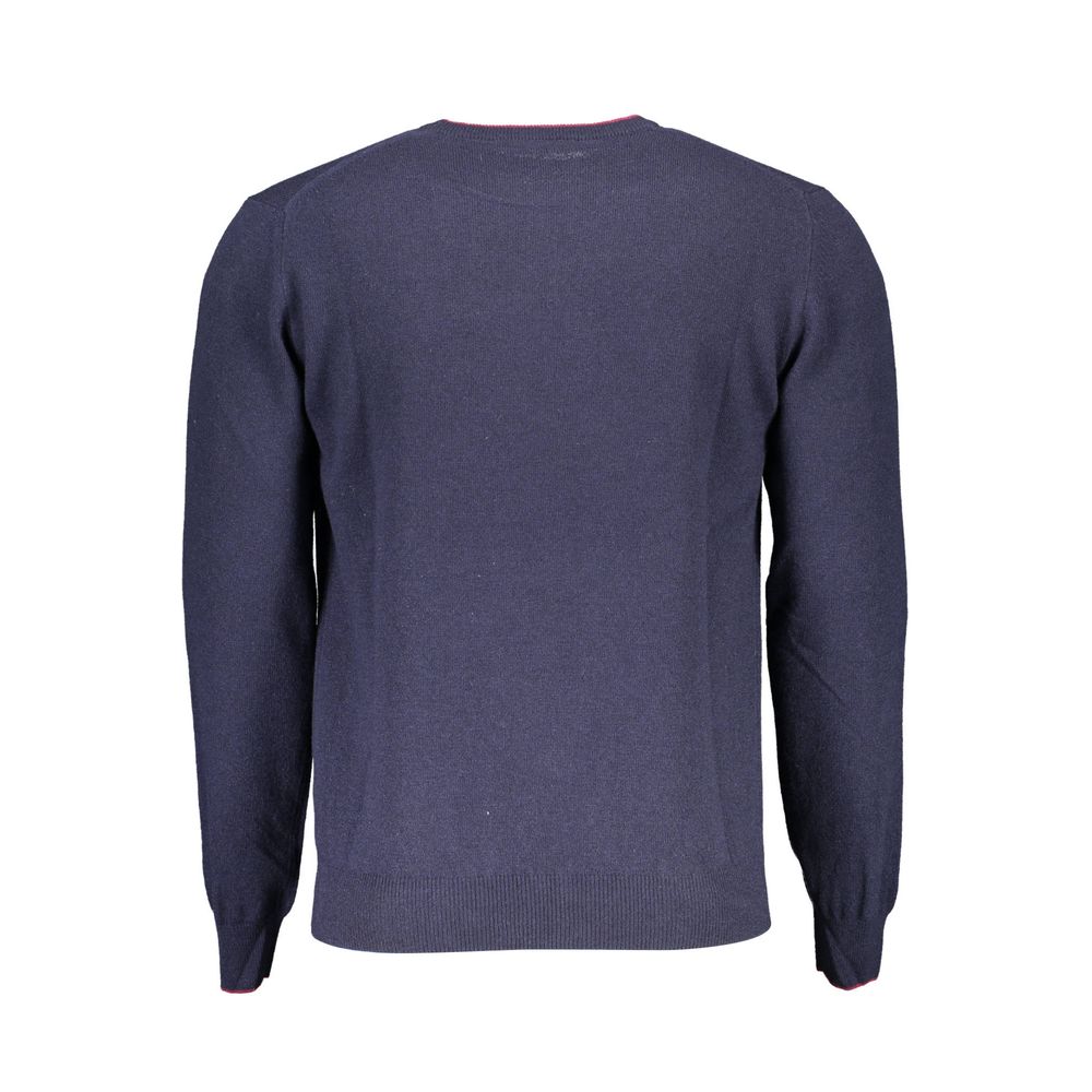 Harmont &amp; Blaine Blauer Wollpullover für Herren