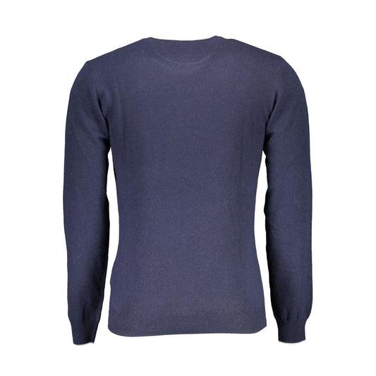 US POLO ASSN. Blauer Wollpullover für Herren
