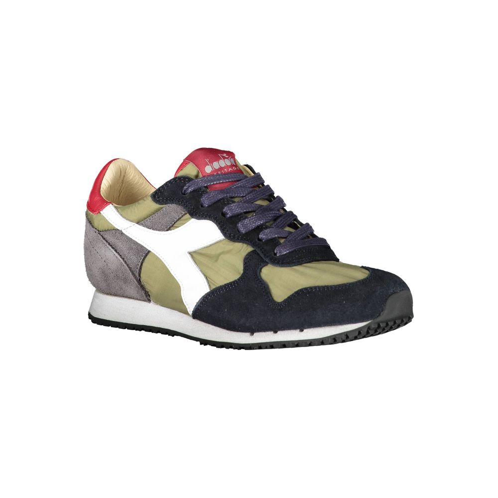 Diadora Damen-Sneaker aus grünem Leder