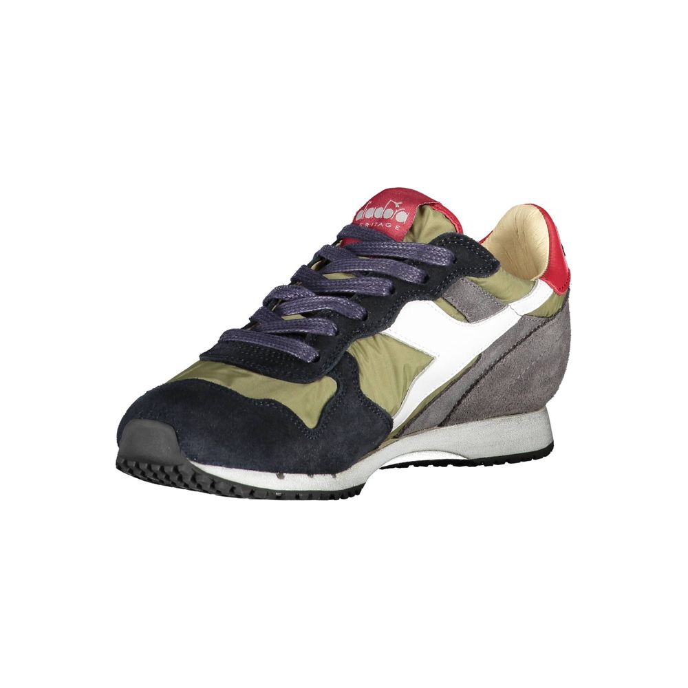 Diadora Damen-Sneaker aus grünem Leder