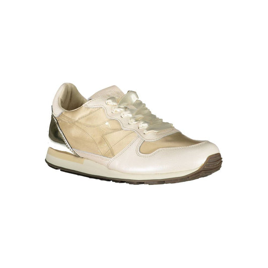 Diadora Damen-Sneaker aus beigem Leder