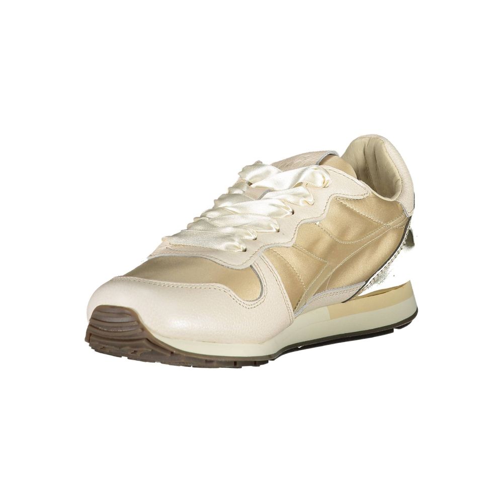 Diadora Damen-Sneaker aus beigem Leder