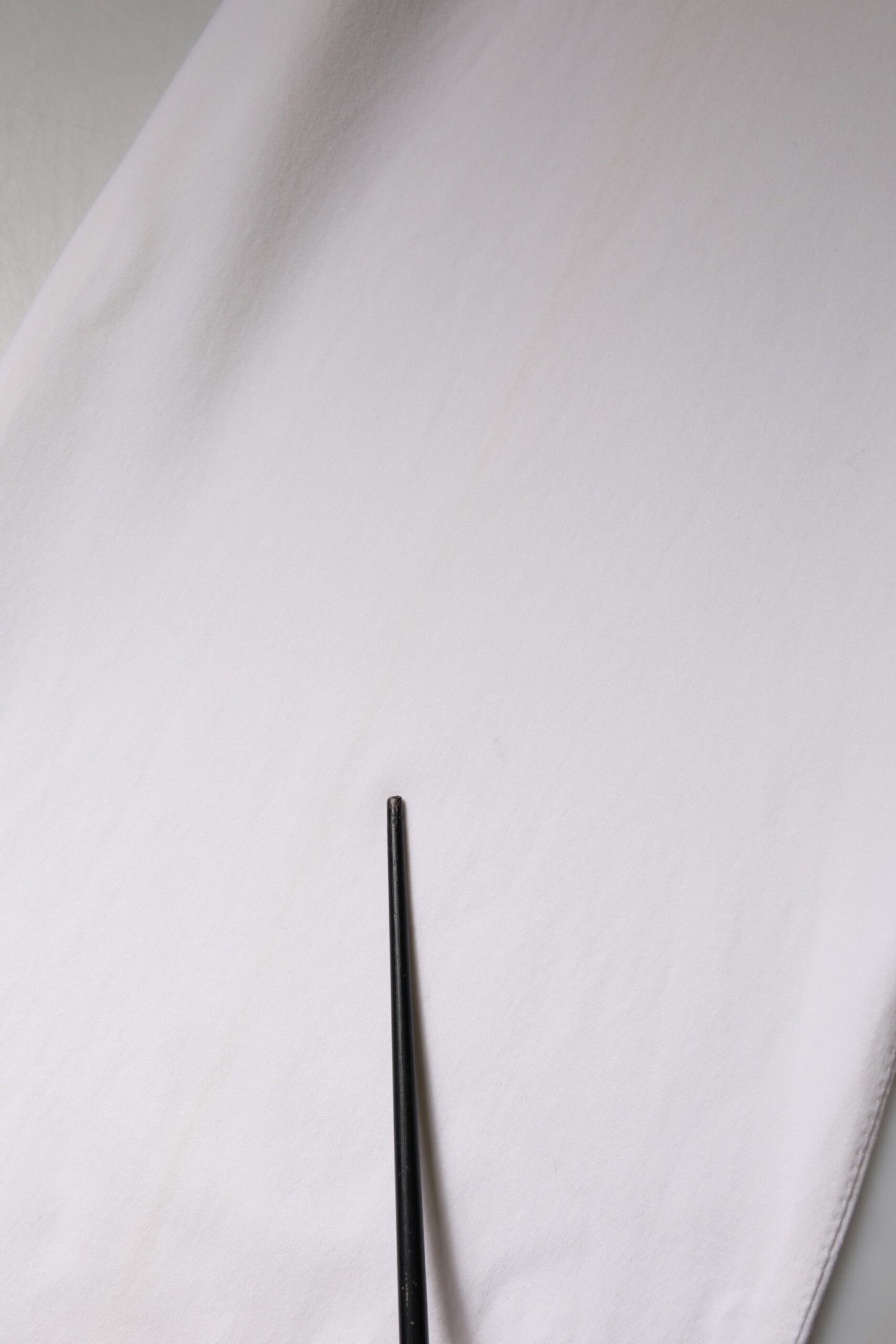 Dolce &amp; Gabbana – Weiße Wollhose mit mittlerer Taille und weitem Bein