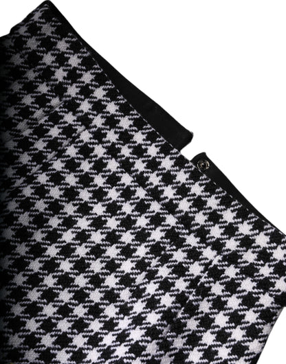 Dolce &amp; Gabbana Bleistiftrock mit mehrfarbigem Blumendruck und hoher Taille