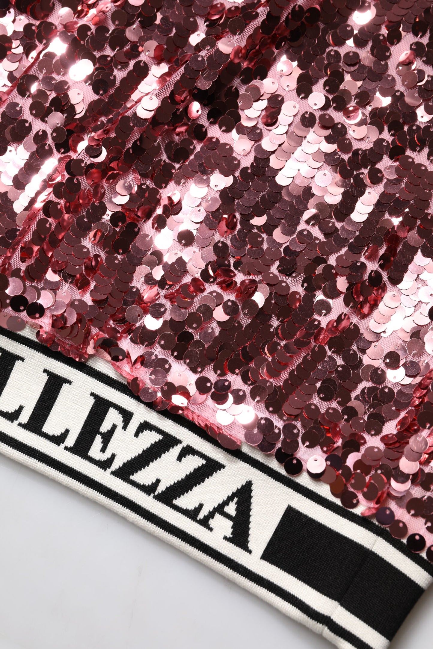 Dolce &amp; Gabbana – Pullover mit Pailletten „DG Queen“ in Pink