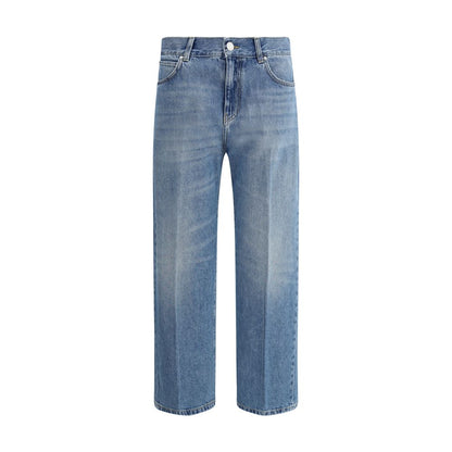 PINKO Blue Cotton Jeans Denim