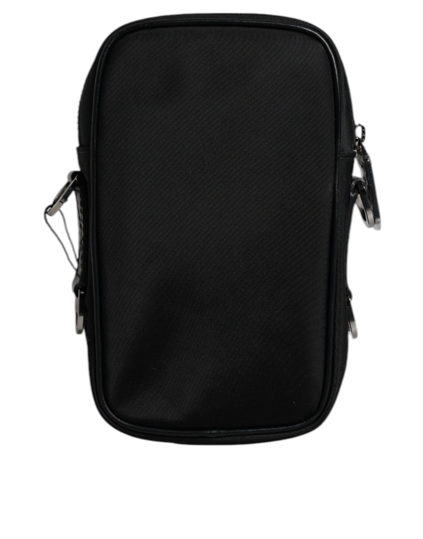 Dolce & Gabbana Multicolor Leopard Jacquard Logo Plaque Neck Strap Bag