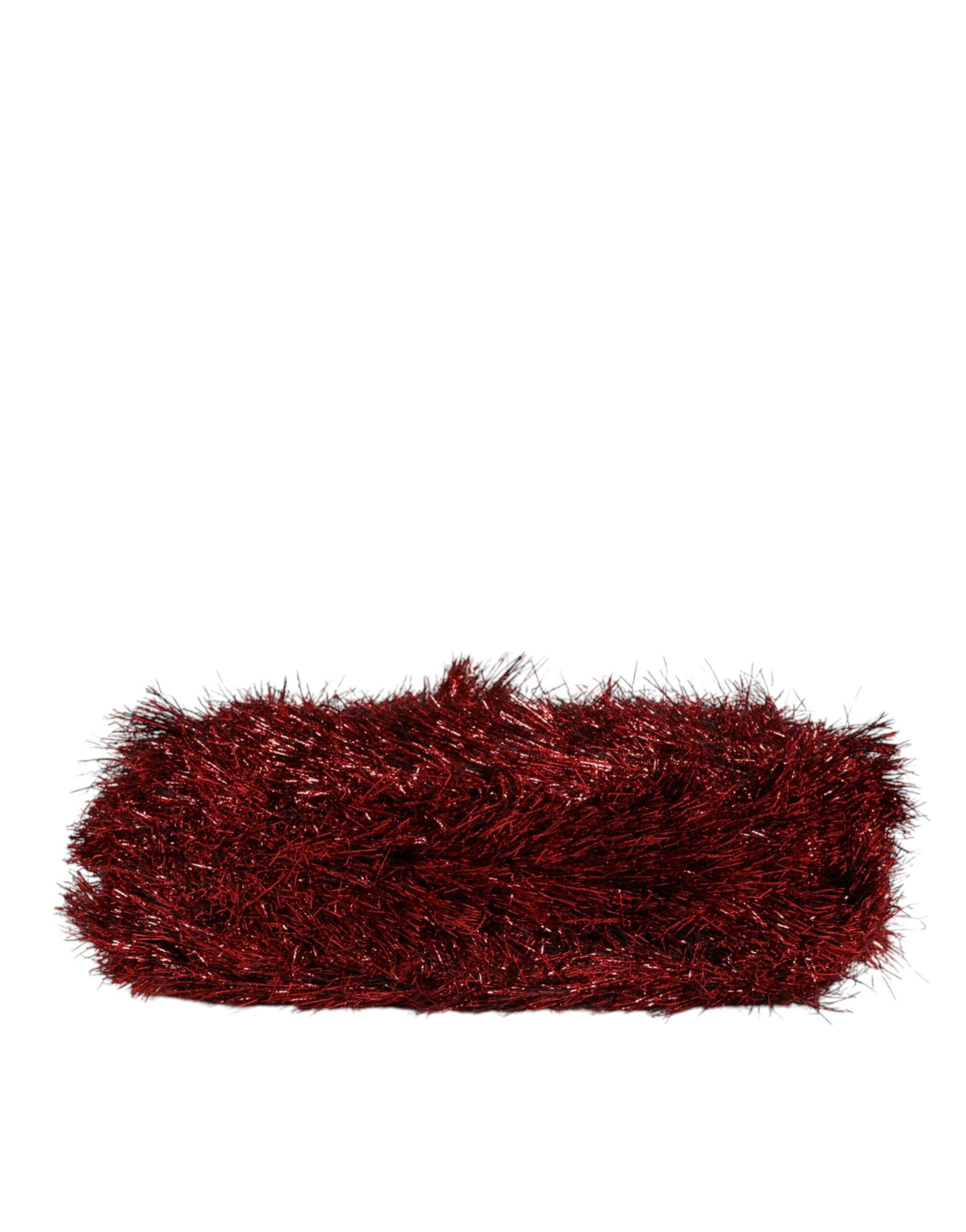 Dolce &amp; Gabbana – Abend-Clutch „VANDA“ aus Rotgold mit Lametta-Kristallen