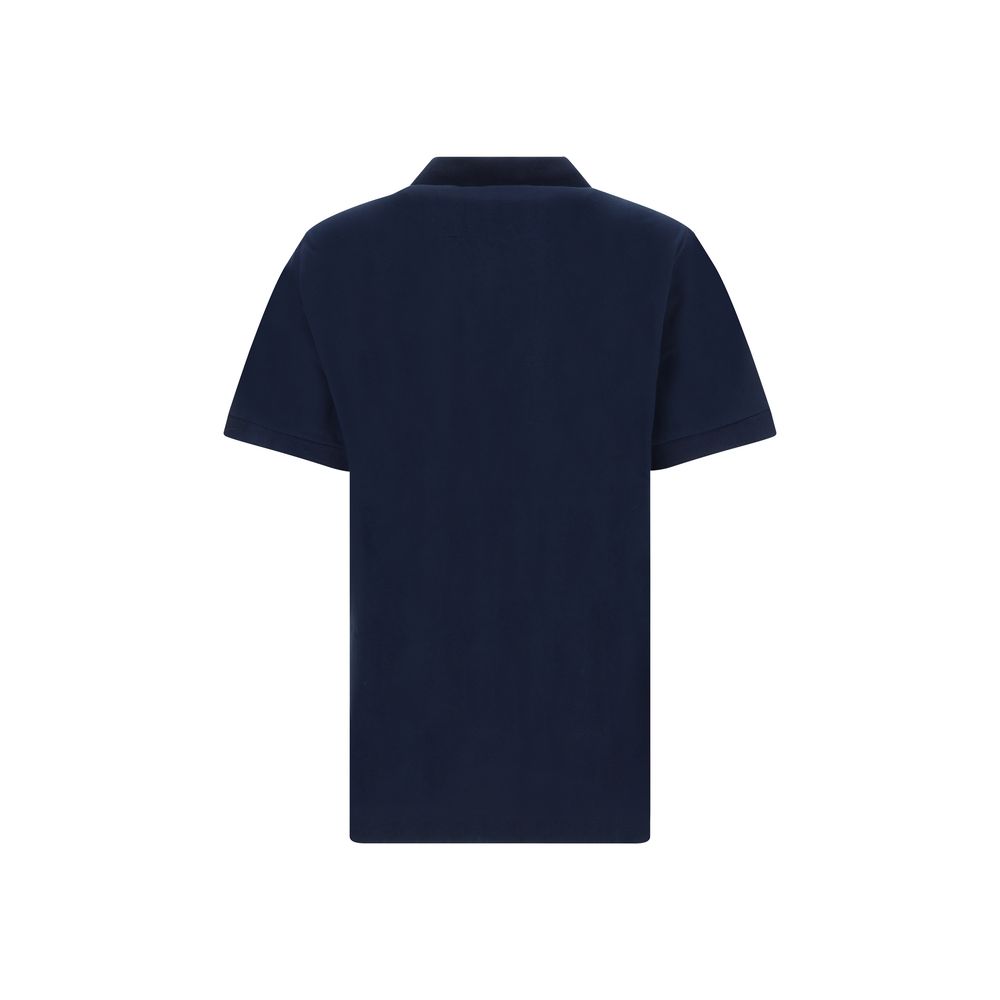 Dolce &amp; Gabbana Poloshirt aus blauer Baumwolle