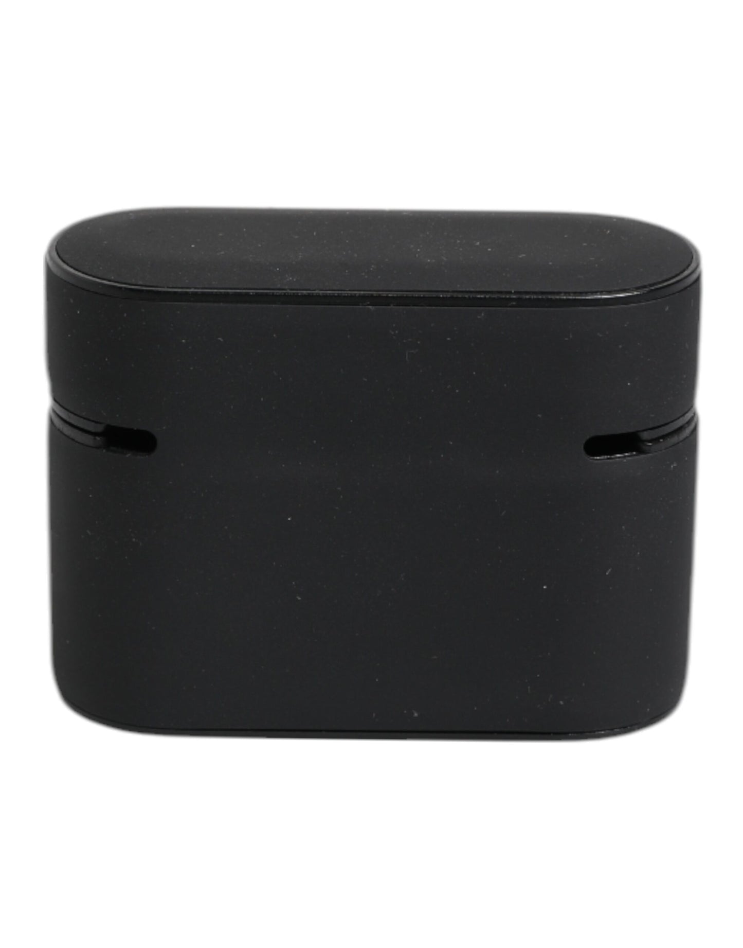 Dolce &amp; Gabbana – Airpods-Hülle aus Silikon mit geprägtem Logo in Schwarz und Orange