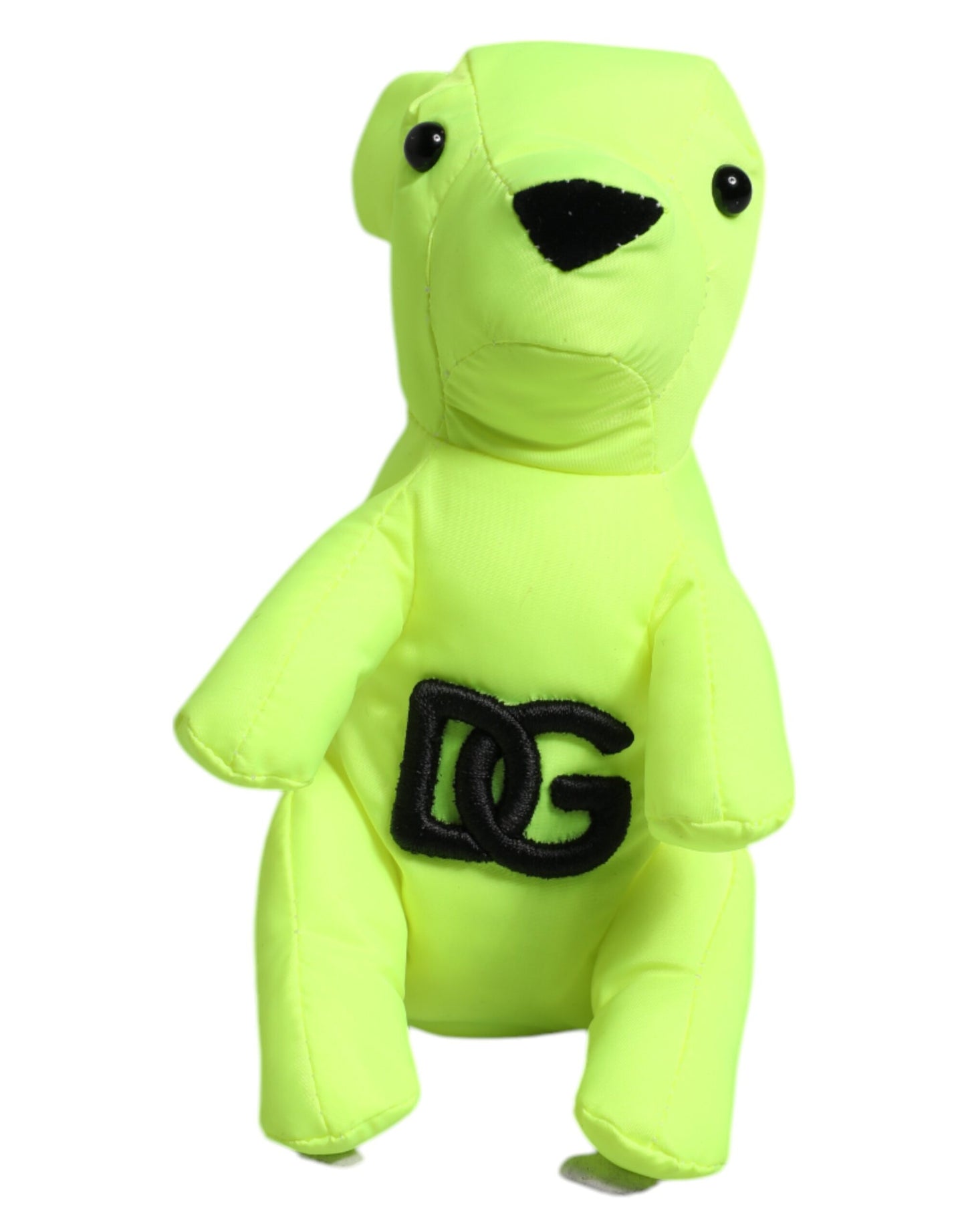 Dolce &amp; Gabbana Schlüsselanhänger mit grünem Bären-Logo-Stickerei