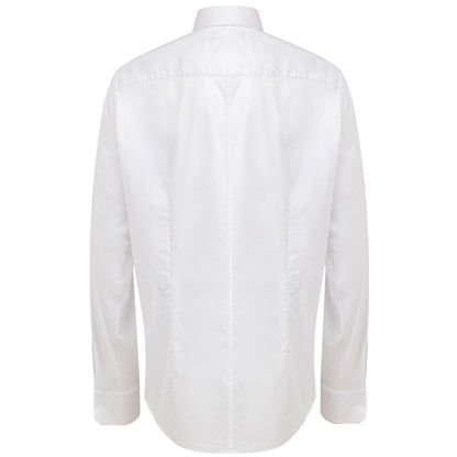 Dolce & Gabbana White Cotton Dress Shirt