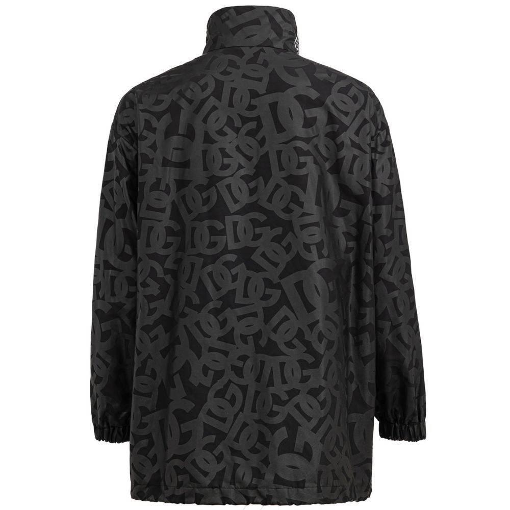 Dolce &amp; Gabbana Jacke aus schwarzem Polyester