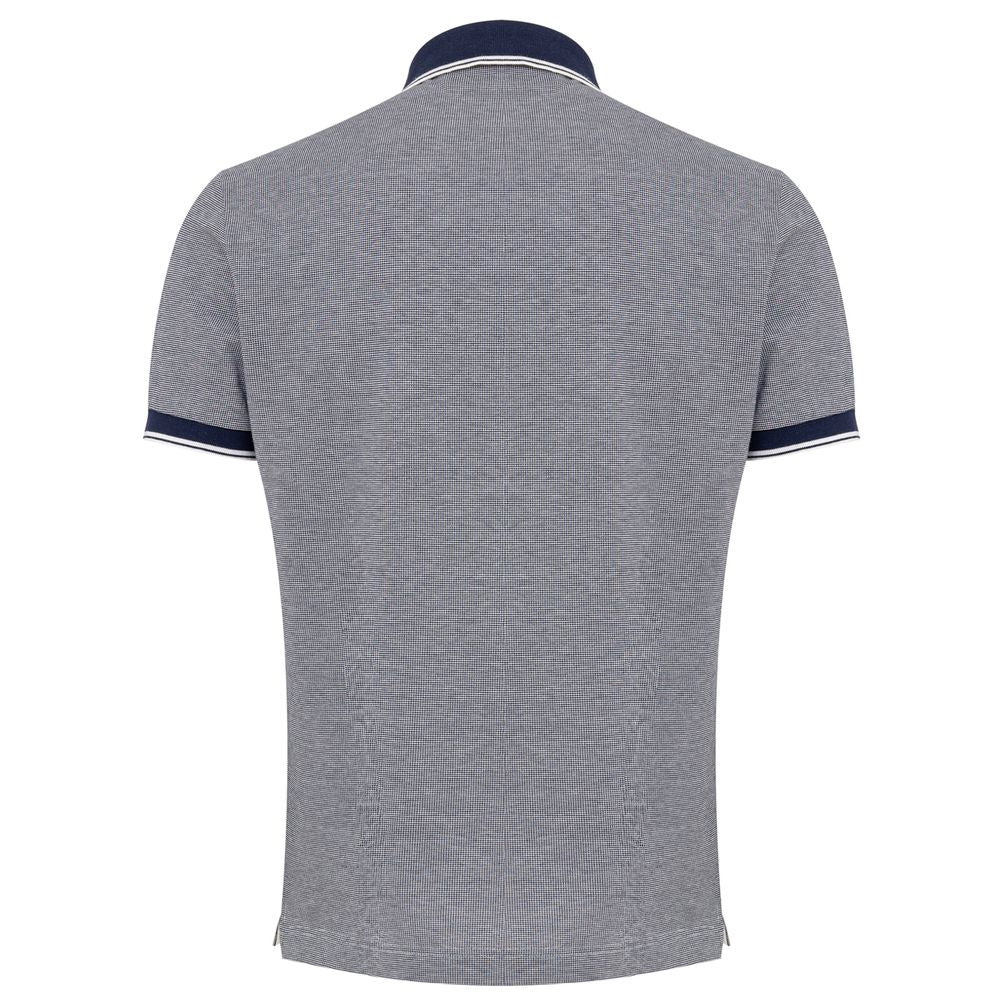 Blaues Poloshirt aus Baumwolle von Canali