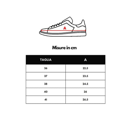 P448 Beige Leder-Sneaker im sportlichen Stil