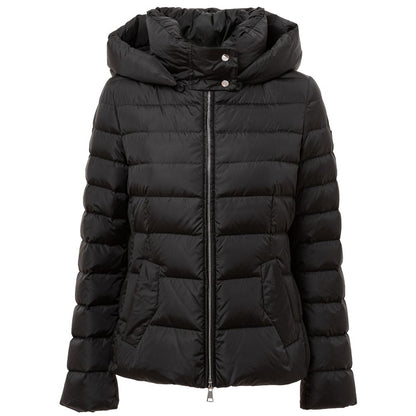 Schwarze Polyamid-Shelljacke hinzufügen