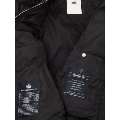Schwarze Polyamid-Shelljacke hinzufügen
