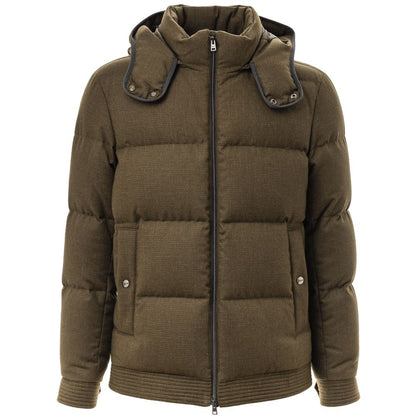 Herno Grüne Woll-Bomberjacke