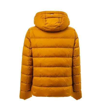 Herno Yellow Polyamide Coat