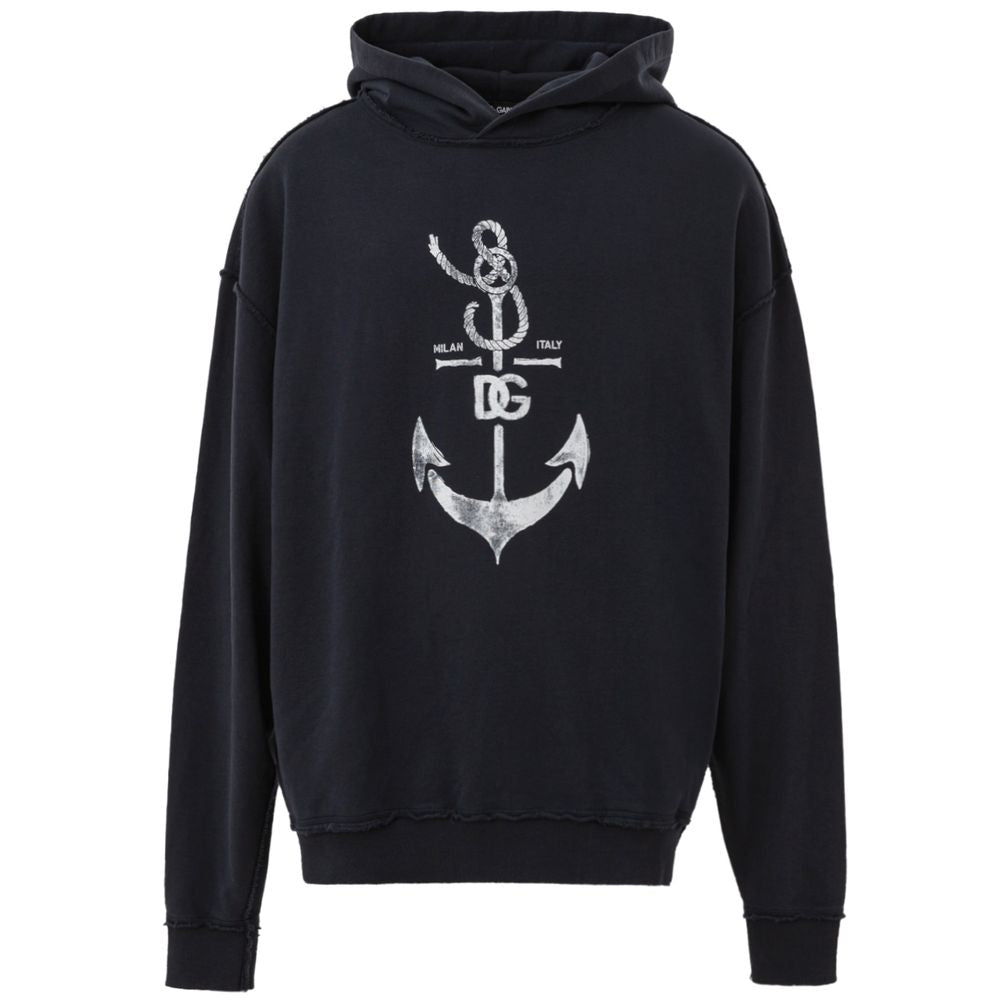 Blaues Baumwoll-Sweatshirt von Dolce &amp; Gabbana