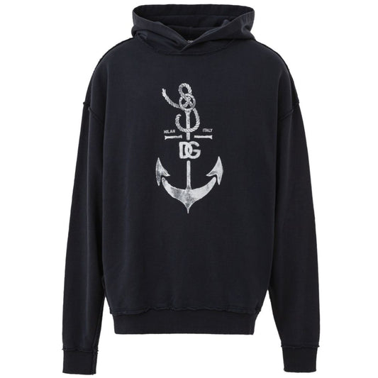 Blaues Baumwoll-Sweatshirt von Dolce &amp; Gabbana