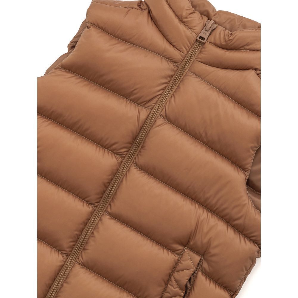 Herno Brown Polyamid Sleveless Jacke