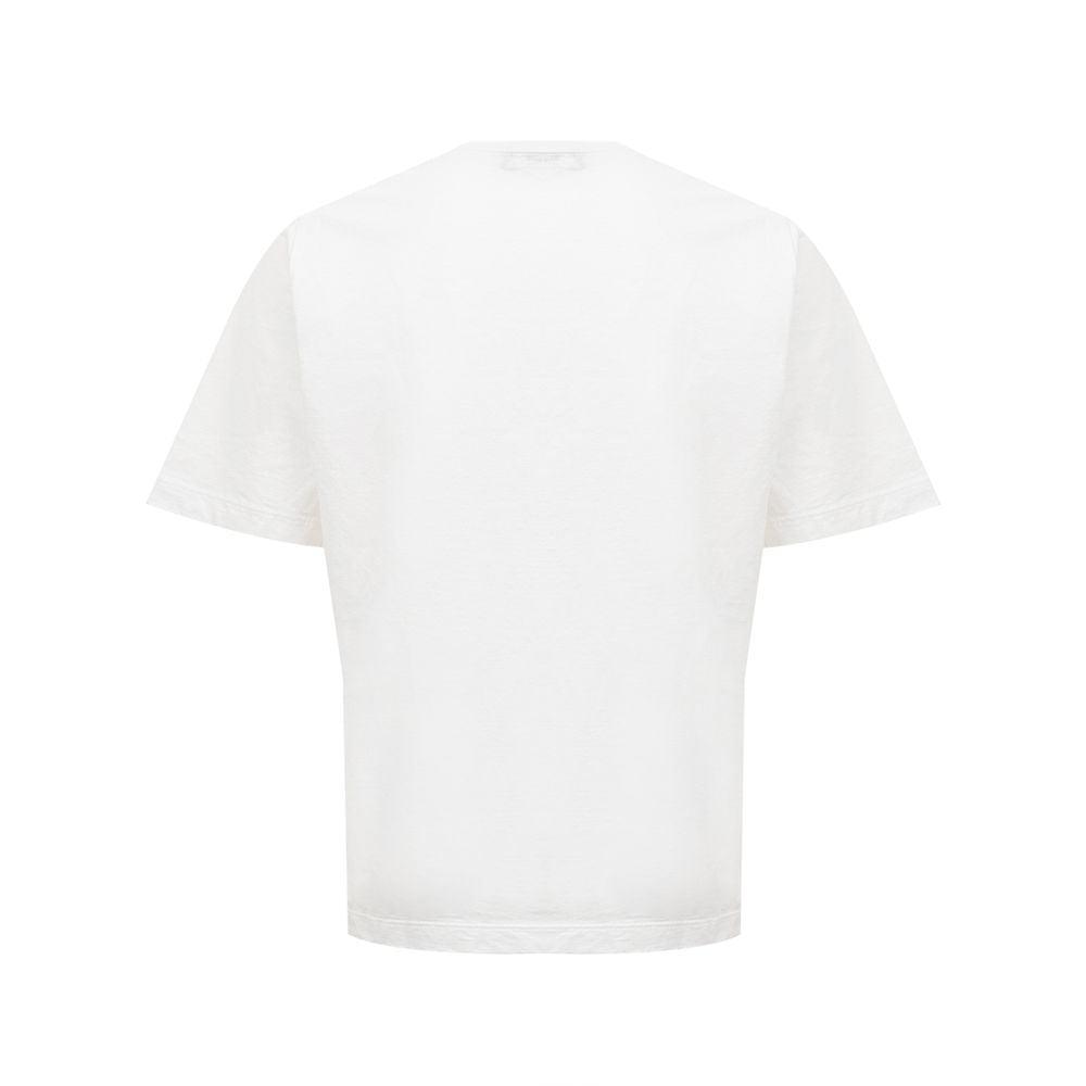 Dsquared² Elegantes weißes Baumwoll-T-Shirt für stilvolle Frauen