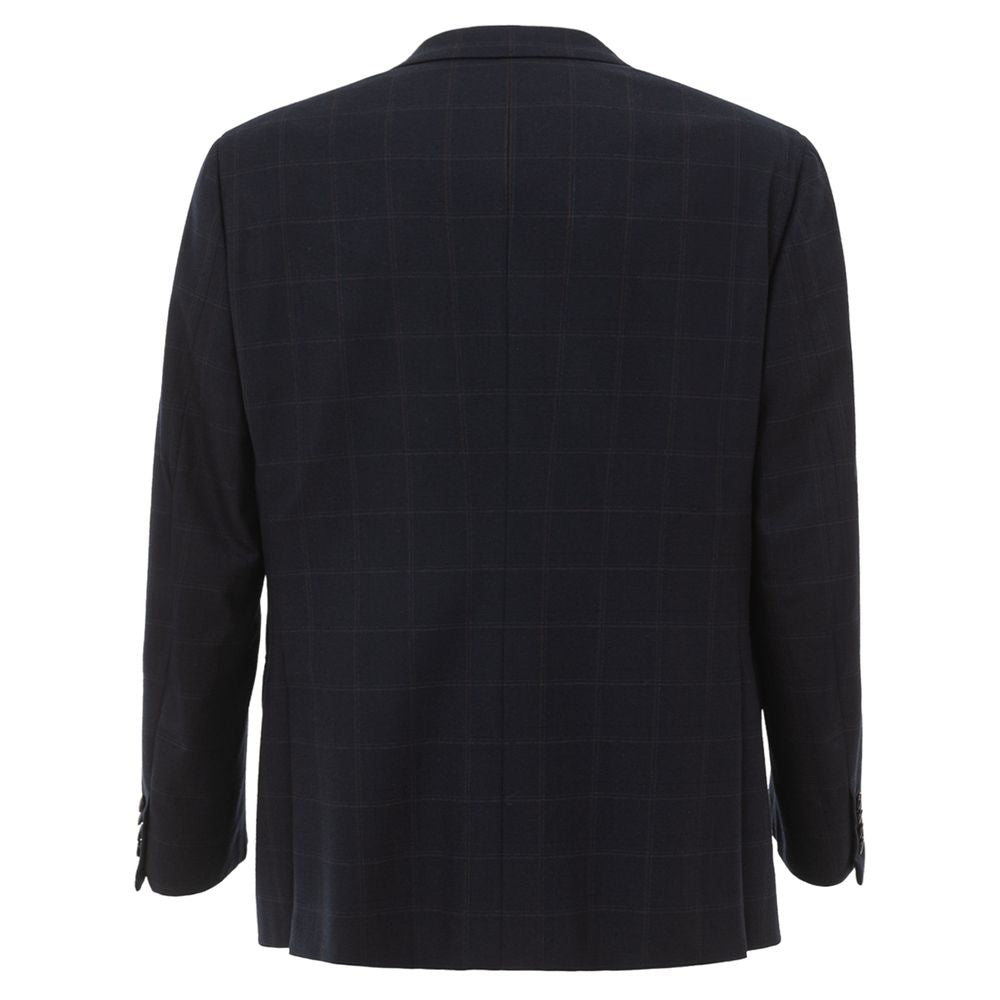 Blauer Wollblazer von Brioni