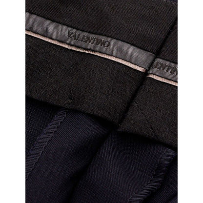 Schwarze Wollhose von Valentino
