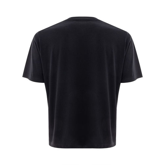 Dsquared² Schwarzes Baumwoll-T-Shirt