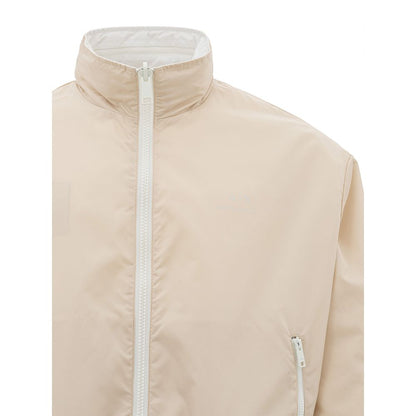 Armani Exchange – Beige Polyamidjacke für den modernen Mann
