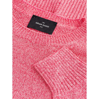 Gran Sasso Rosa Baumwoll-Sweatshirt